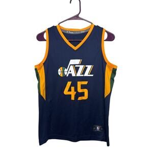 Fanatics Utah Jazz Donovan Mitchell #45 Youth Large NBA Jersey Blue Gold